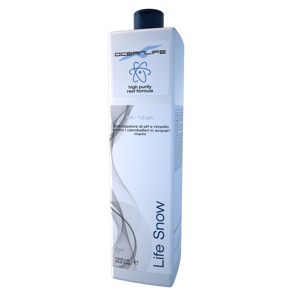 Oceanlife Life Snow Stabilizzatore di Ph e rimedio contro alghe patinose e cianobatteri 1000ml