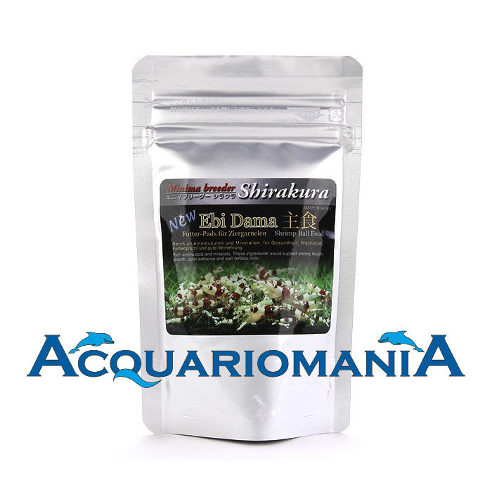 Shirakura Ebi Dama Cibo base per caridine 30 g