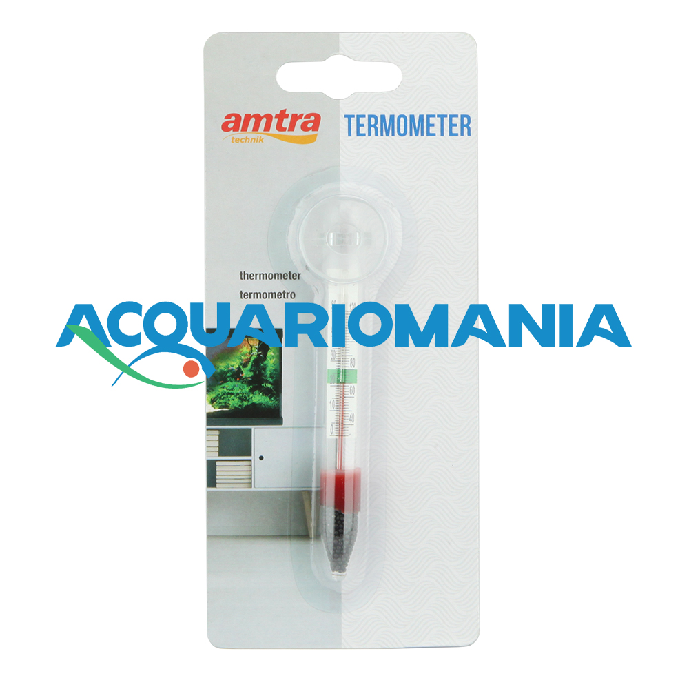 Amtra Termometer Termometro in vetro con ventosa