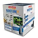 Amtra Nanotank System 60 Acquario 60L Led Filtro Coperchio e Tappetino 38x38x43h cm