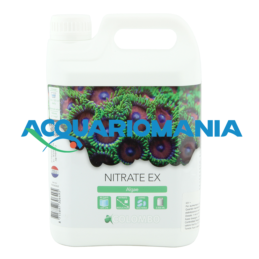 Colombo Nitrate Ex per ridurre i nitrati nel marino 2500ml