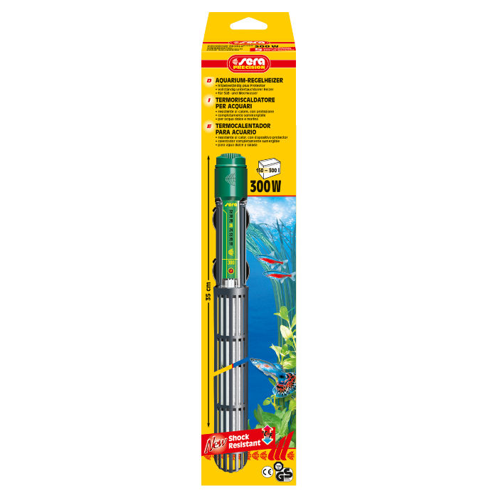 Sera Riscaldatore 300W "Shock Resistant"