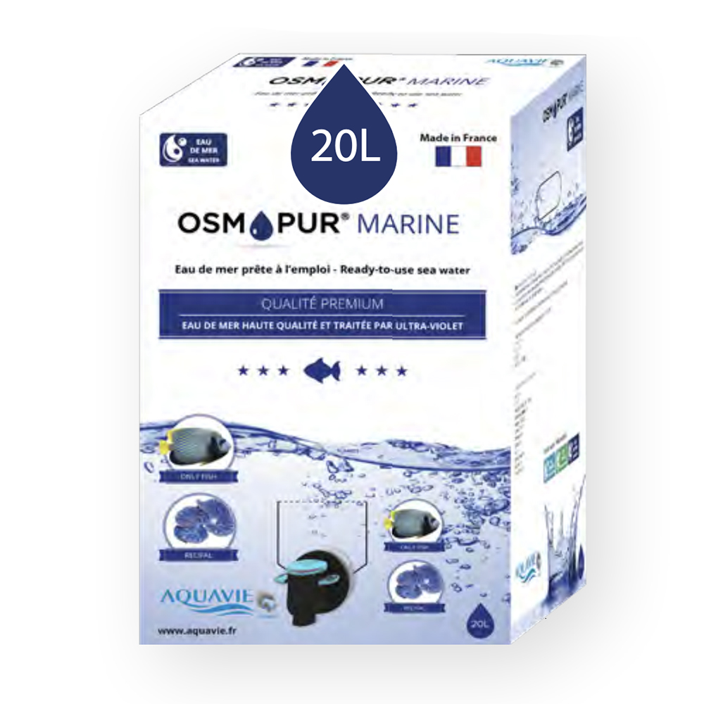 Aquavie Osmopur Marine Acqua marina pronta 20 litri