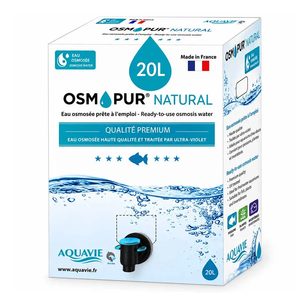 Aquavie Osmopur Natural Acqua Osmotica Pronta all'uso 20 Litri