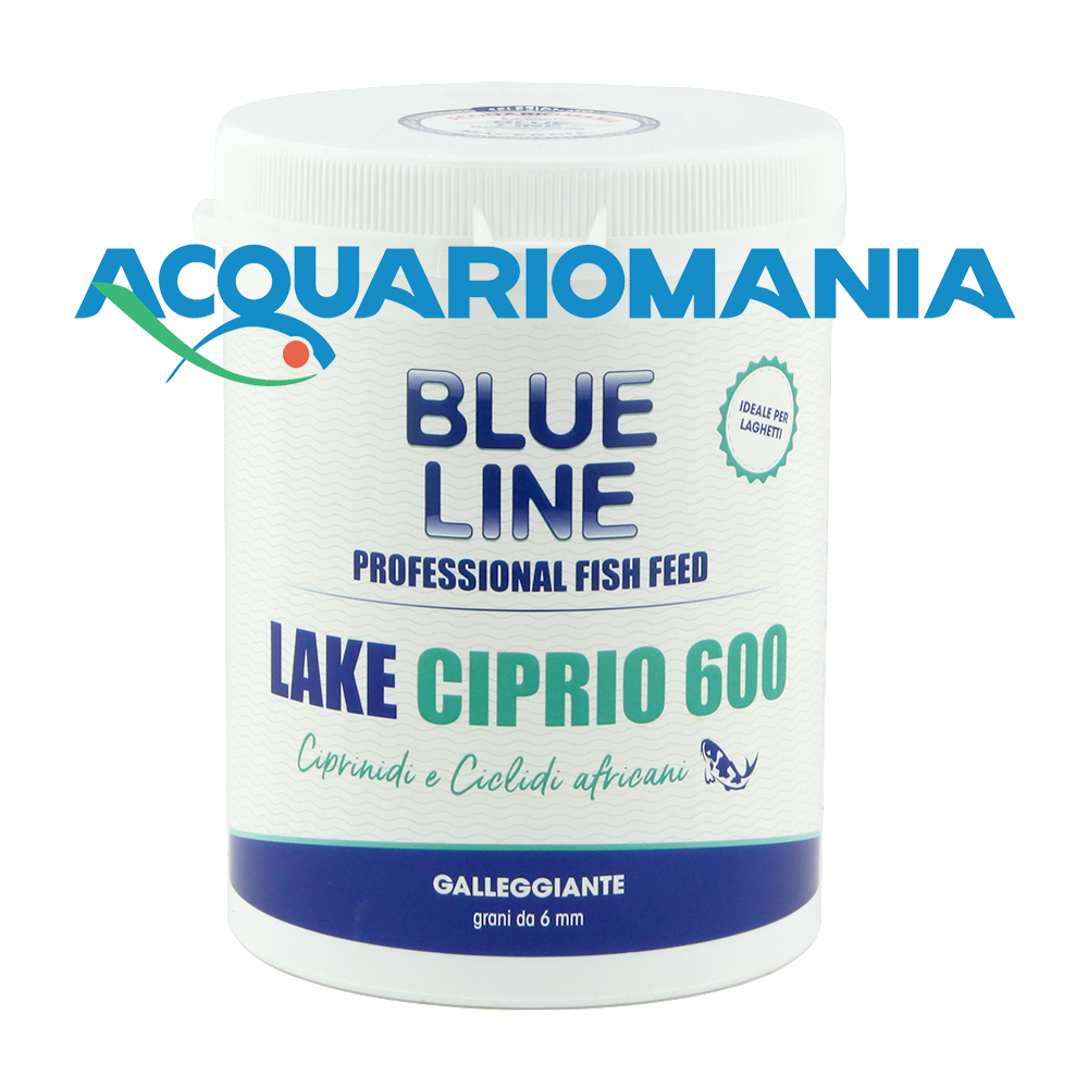 Blue Line Lake Ciprio 600 Galleggiante per Ciprinidi e Ciclidi Africani 6mm 1L 450g