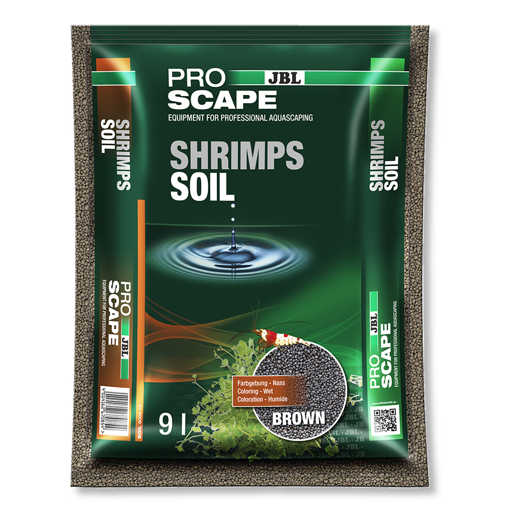 Jbl Pro Scape Plant Shrimp Soil Brown Substrato Fertile per Aquascaping 9l