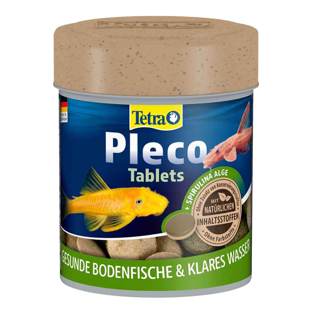 Tetra Pleco Tablets Compresse Premium per pesci erbivori da fondo 120 Tabs