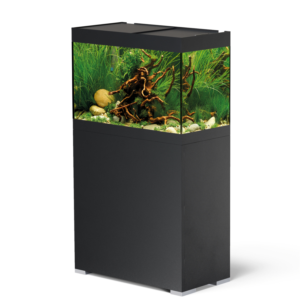 Oase Acquario StyleLine 125 Set con Supporto Nero 70x36x122h cm 115 litri