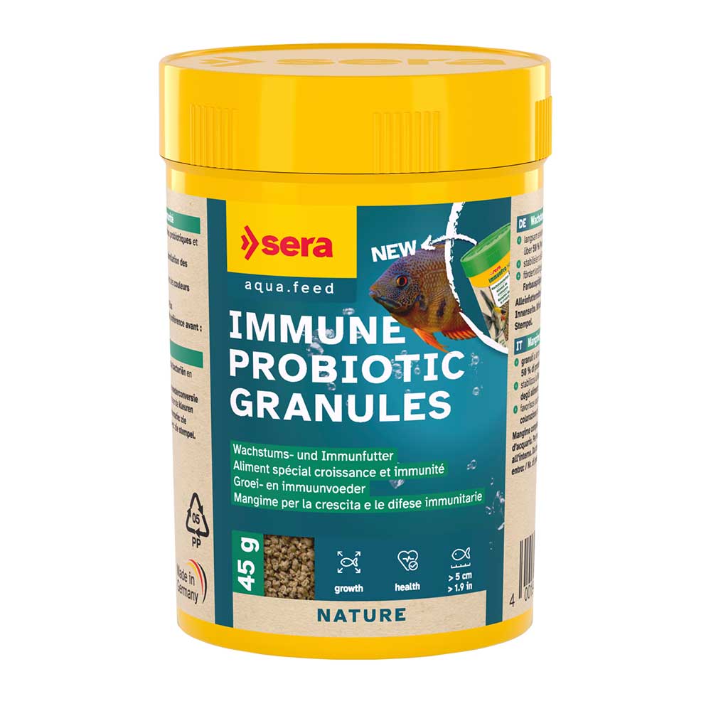 Sera Immune Probiotic Granules Nature Mangime per la crescita e difese immunitarie 100ml 45g