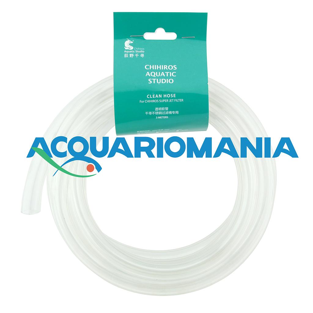 Chihiros Clear Hose Tubo in gomma extrachiaro 12/16mm 3metri