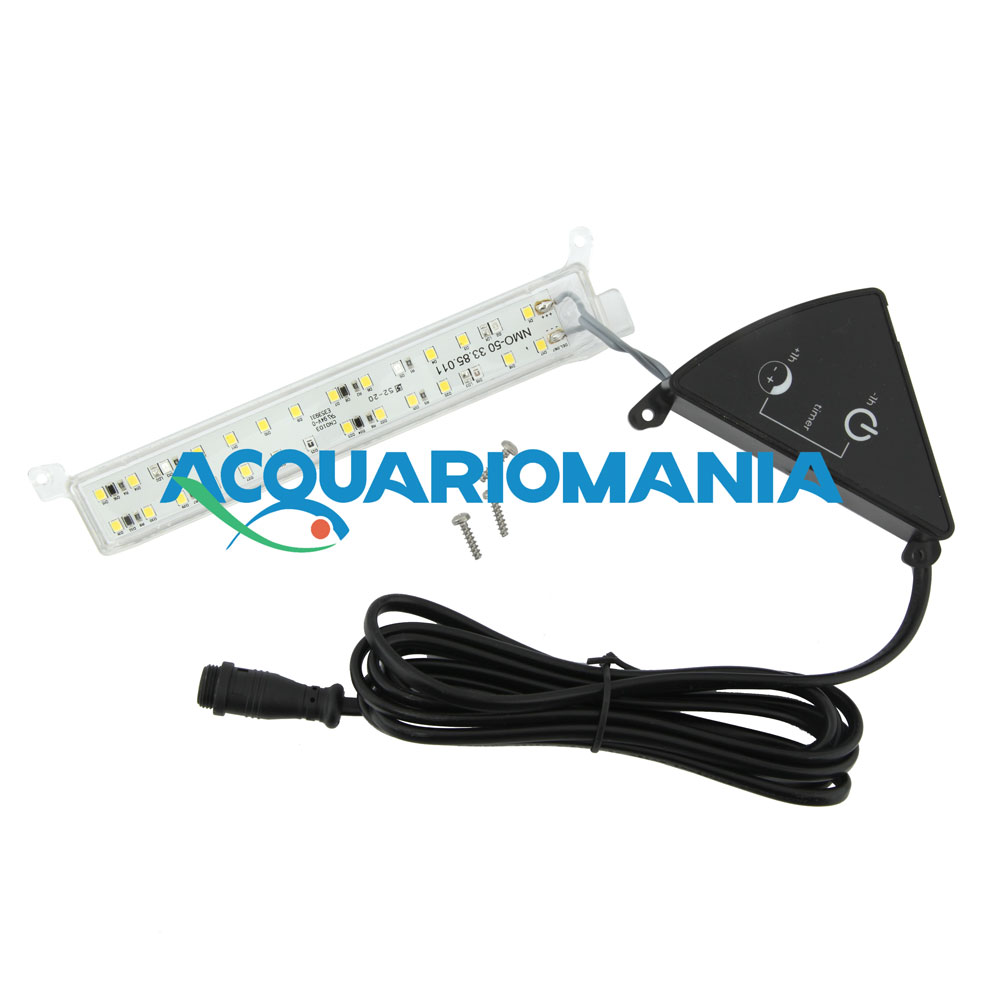 Newa Barra Led More 30 con selettorre Touch NMO 30R Bianco e Nero (2020)