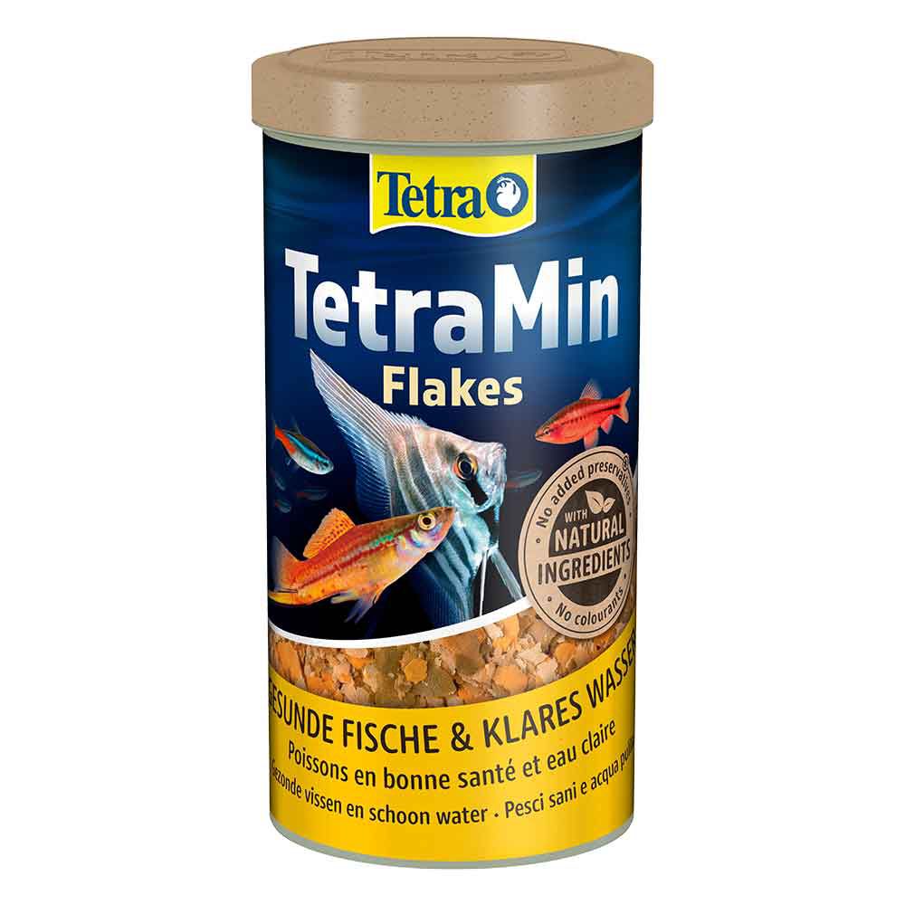 Tetra TetraMin Flakes Natural Mangime in scaglie 1000ml 200g