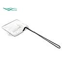 Chihiros Fishing Net Short Retino a maglia bianca fine con piega 10cm lunghezza totale 35cm