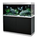 Oase HighLine Optiwhite 400 Acquario e Supporto Nero 413 litri