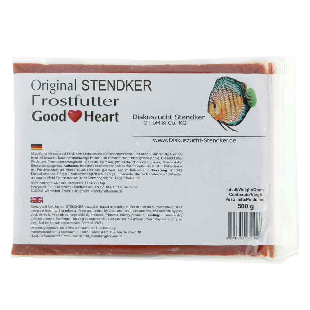 Stendker Good Heart Pastone per Discus  mangime congelato 500g