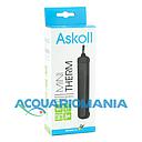 Askoll Mini Therm 10W Riscaldatore Pretarato a 25° per acquario e vaschette max 20 litri