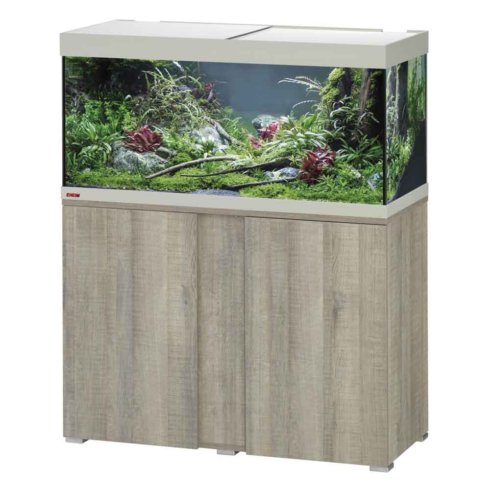 Eheim Vivaline 180 Led Acquario con Supporto Grigio 101x41x119h 180l