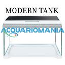 Amtra Modern Tank 50 Acquario in Vetro Extrachiaro completo di Filtro interno 40 litri e Illuminazione a Led 50,5cm