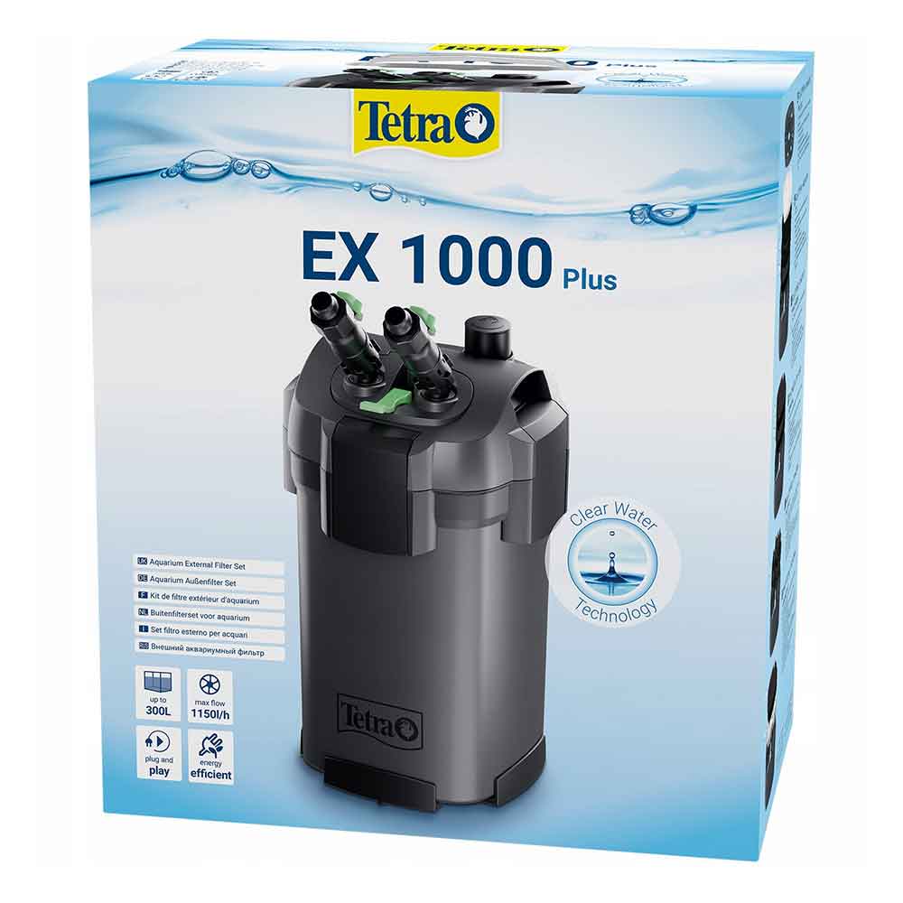 Tetra EX 1000 Plus Filtro esterno fino a 300lt