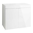 Aqpet Cabinet 90 Supporto per Acquario in Legno Bianco 90x50x80h cm