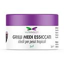 Nutrinsect Grilli Medi Essiccati per Pesci Tropicali 3g