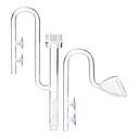 Aqpet In Out Skimmer 17mm in vetro Set di mandata e aspirazione filtri esterni