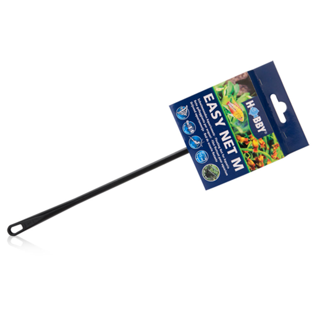Hobby Easy Net M Retino galleggiante in plastica per acquario 12cm