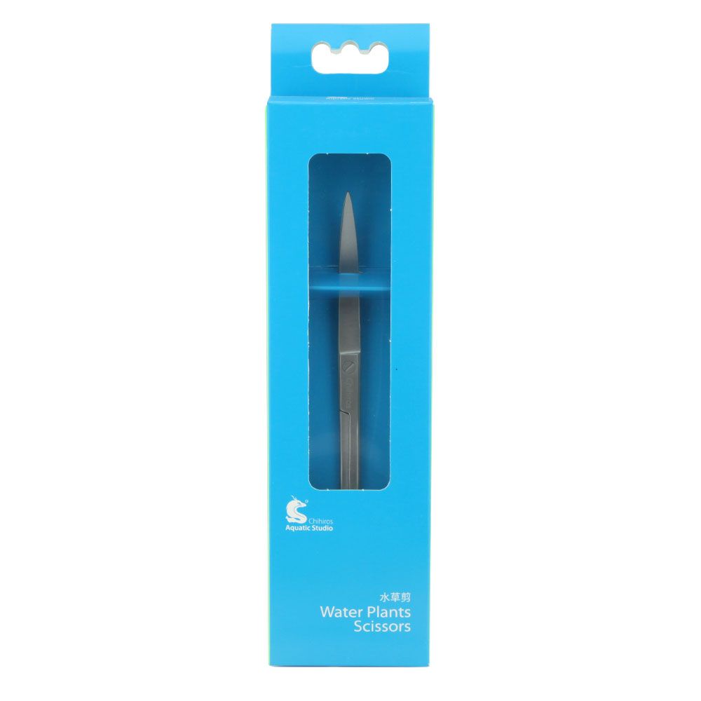 Chihiros Water Plant Scissor Forbici punta curva 21cm