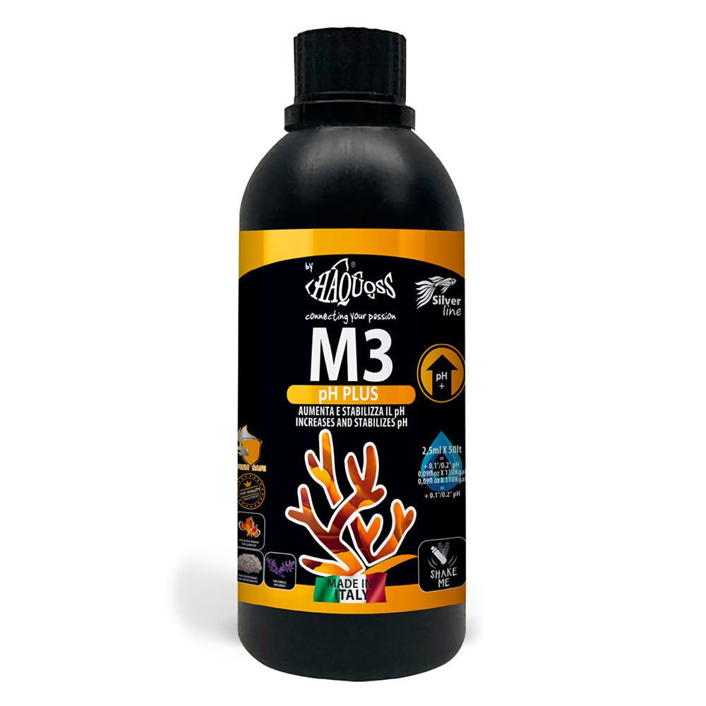 Haquoss M3 Ph Plus Aumenta e stabilizza il pH nel marino 250ml