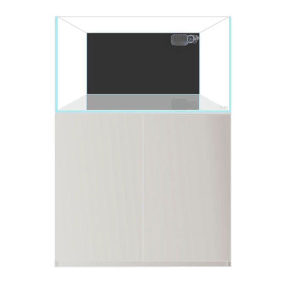 Blau Aquaristic Set Cubic Super Reef 92 Bianco Acquario Marino con Supporto Stand HD Core 276 Litri