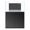 Blau Aquaristic Set Cubic Super Reef 92 Nero Acquario Marino con Supporto Stand HD Core 276 Litri