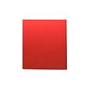 Blau Aquaristic Sportello con angoli arrotondati per Supporto 62cm Rosso Laccato
