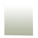 Blau Aquaristic Sportello con angoli squadrati per Supporto 62cm Bianco Laccato