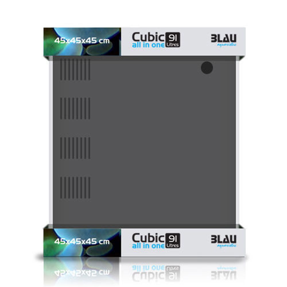 Blau Aquaristic Cubic 91 All in One 91lt Marino 45x45x45hcm