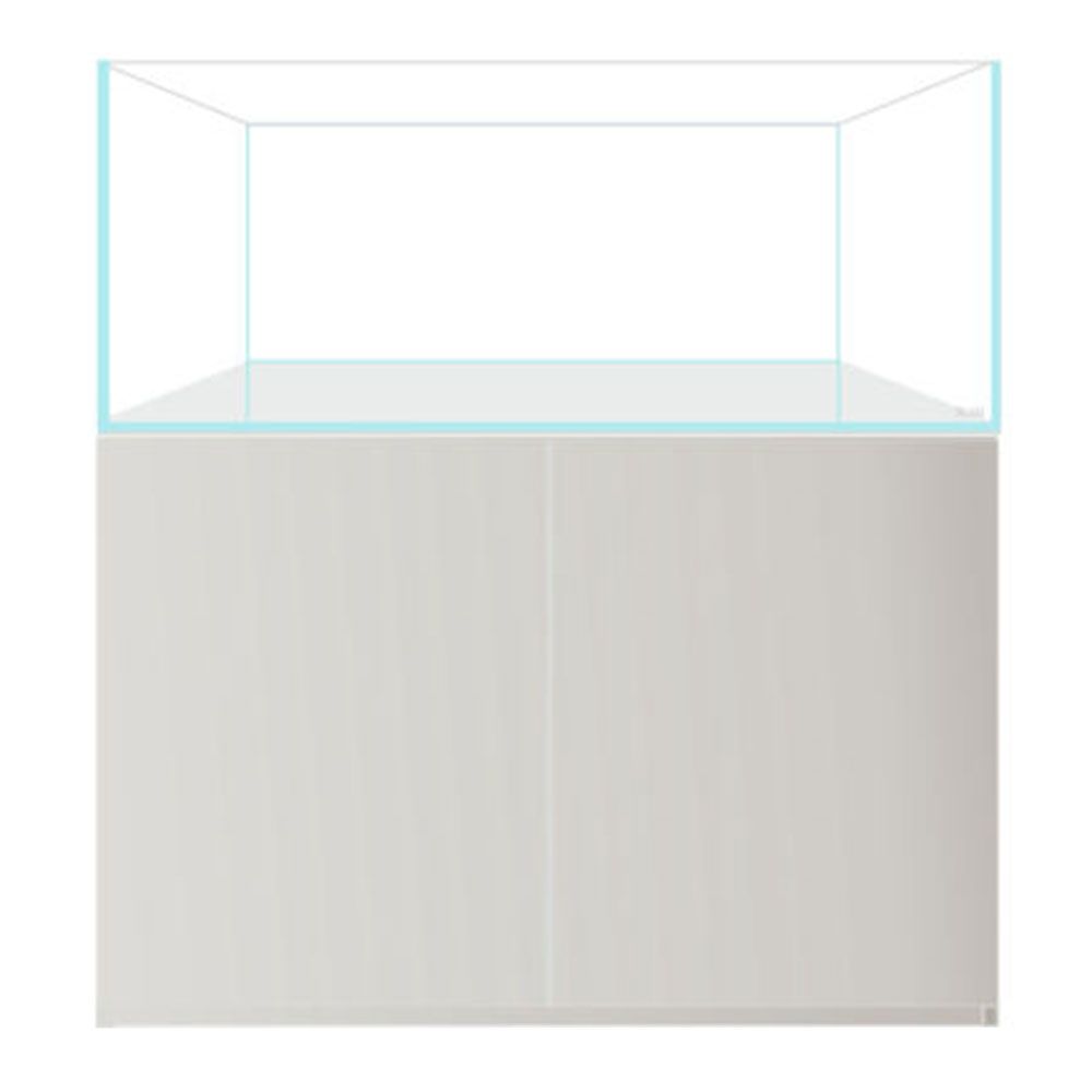 Blau Aquaristic Set Gran Cubic Experience 122 Bianco Acquario con Supporto Stand HD Core 278 Litri