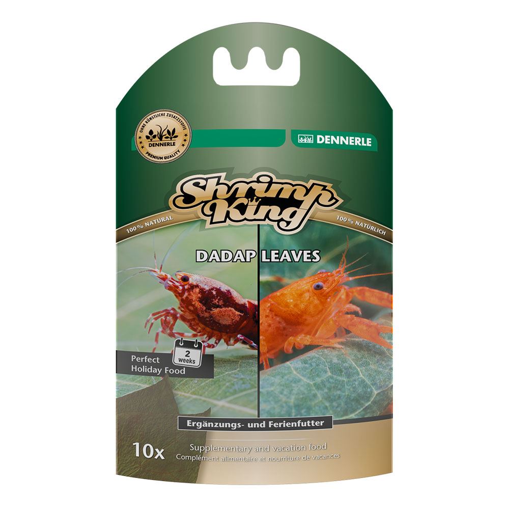Dennerle Shrimp King Dadap Leaves 10pz