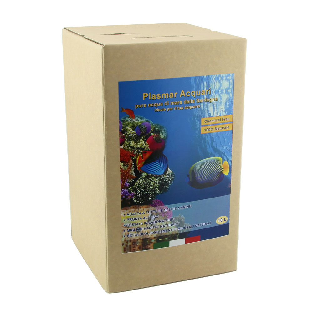 Plasmar Acqua di Mare Naturale per acquari marini 10lt