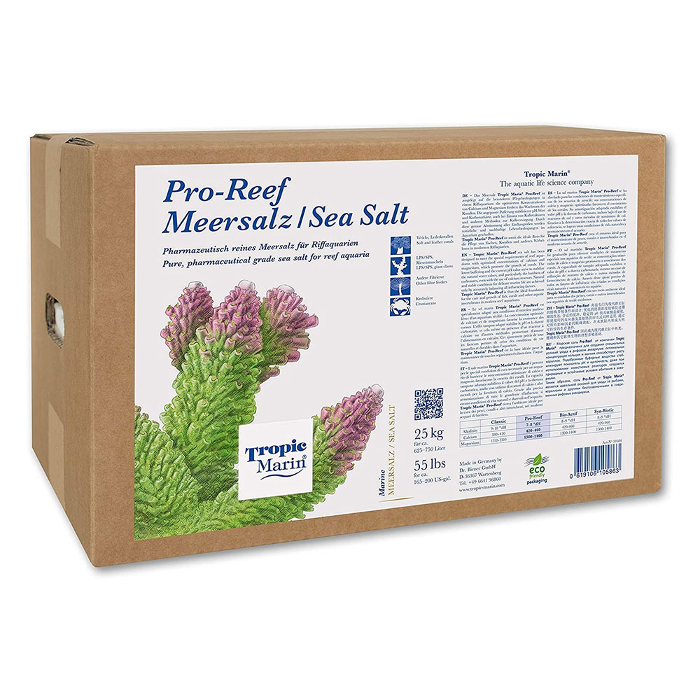 Tropic Marin Pro Reef Sale Marino Cartone 20Kg per 600lt