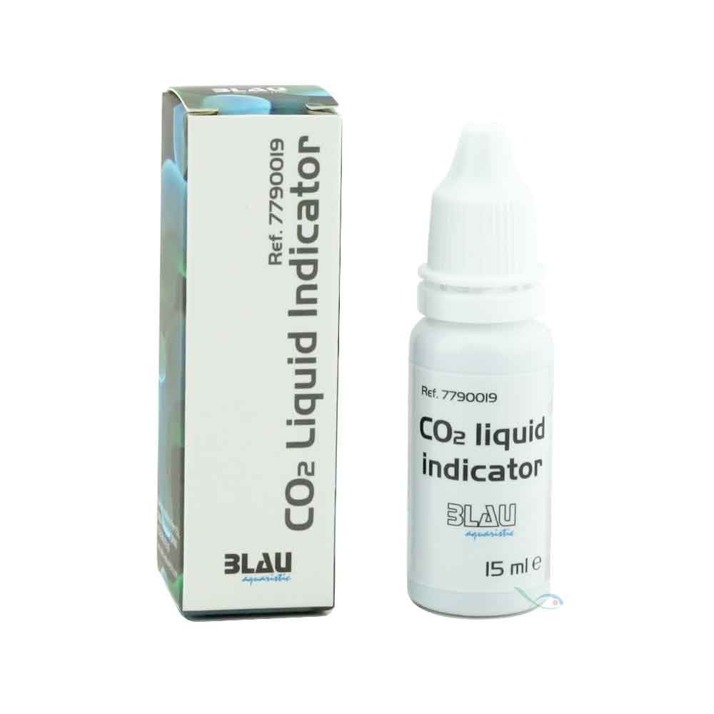 Blau Aquaristic Co2 Liquid indicator per Test permanente