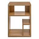 Aqpet Cabinet Nature Supporto per Acquari Shallow Effetto Legno Naturale 60x30x83h cm