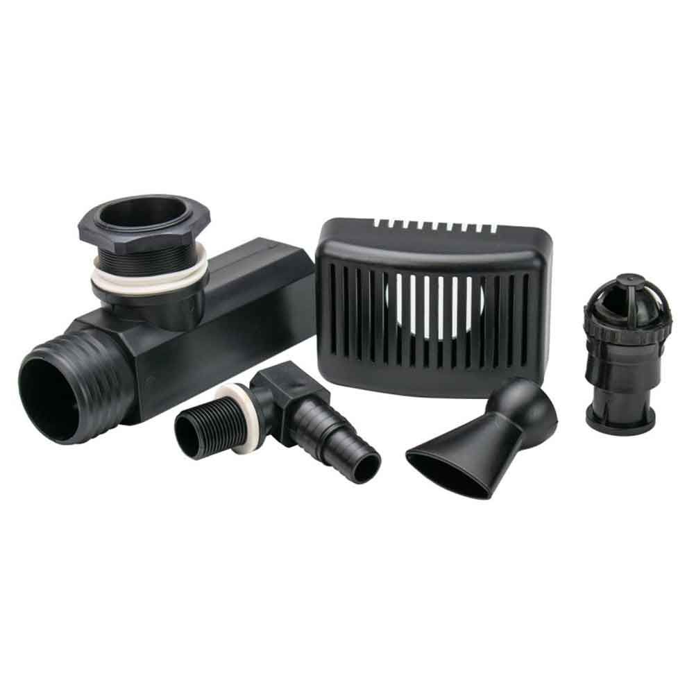 Aqpet Kit Scarico In / Out per acquari marini con sump e tubo spiralato