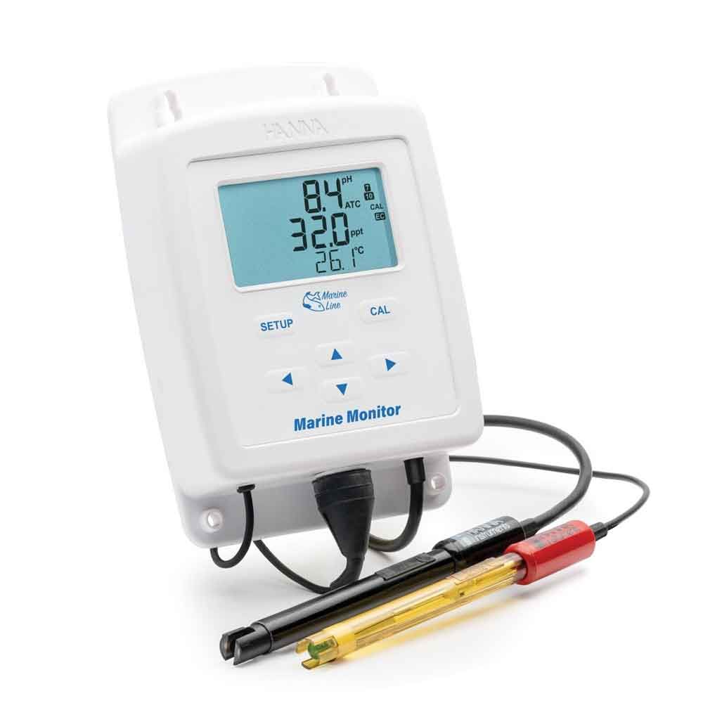 Hanna Marine Monitor Misuratore in continuo di pH, salinità e temperatura