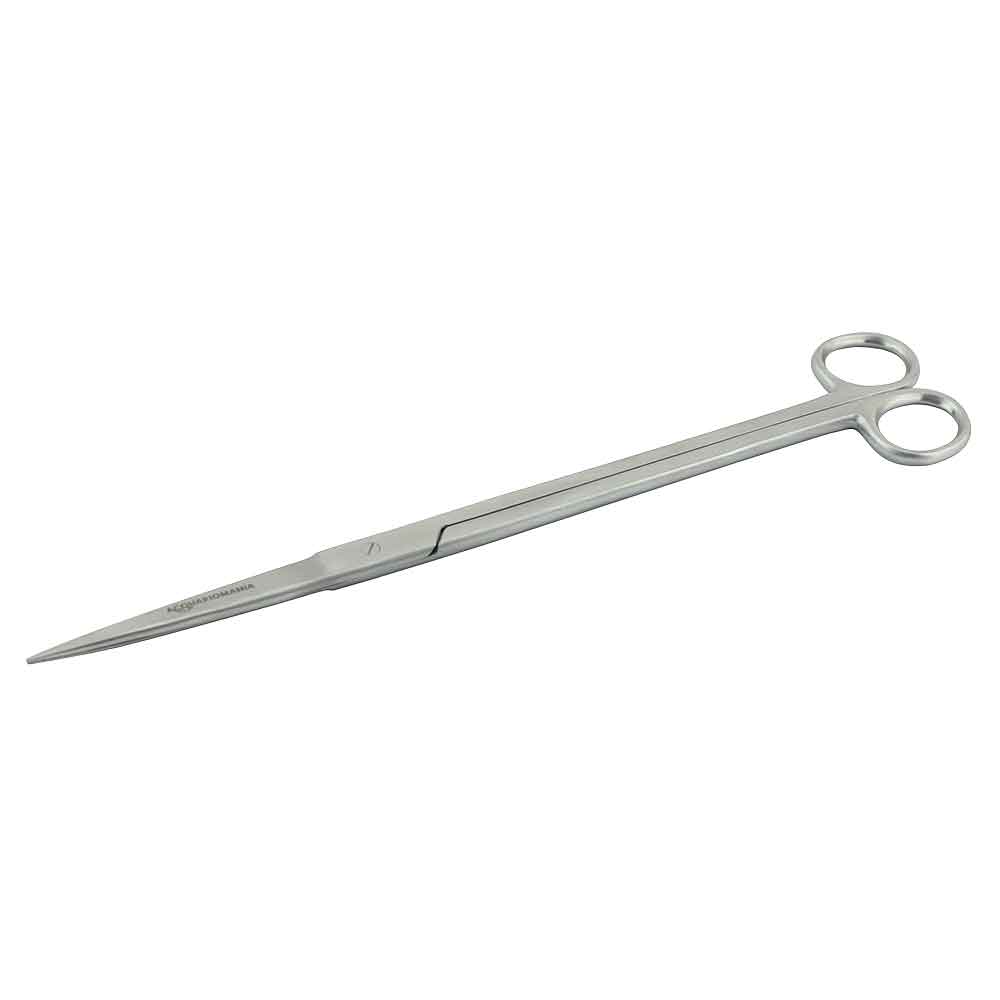 Acquariomania Forbici Acciaio Inox Punta dritta 25cm