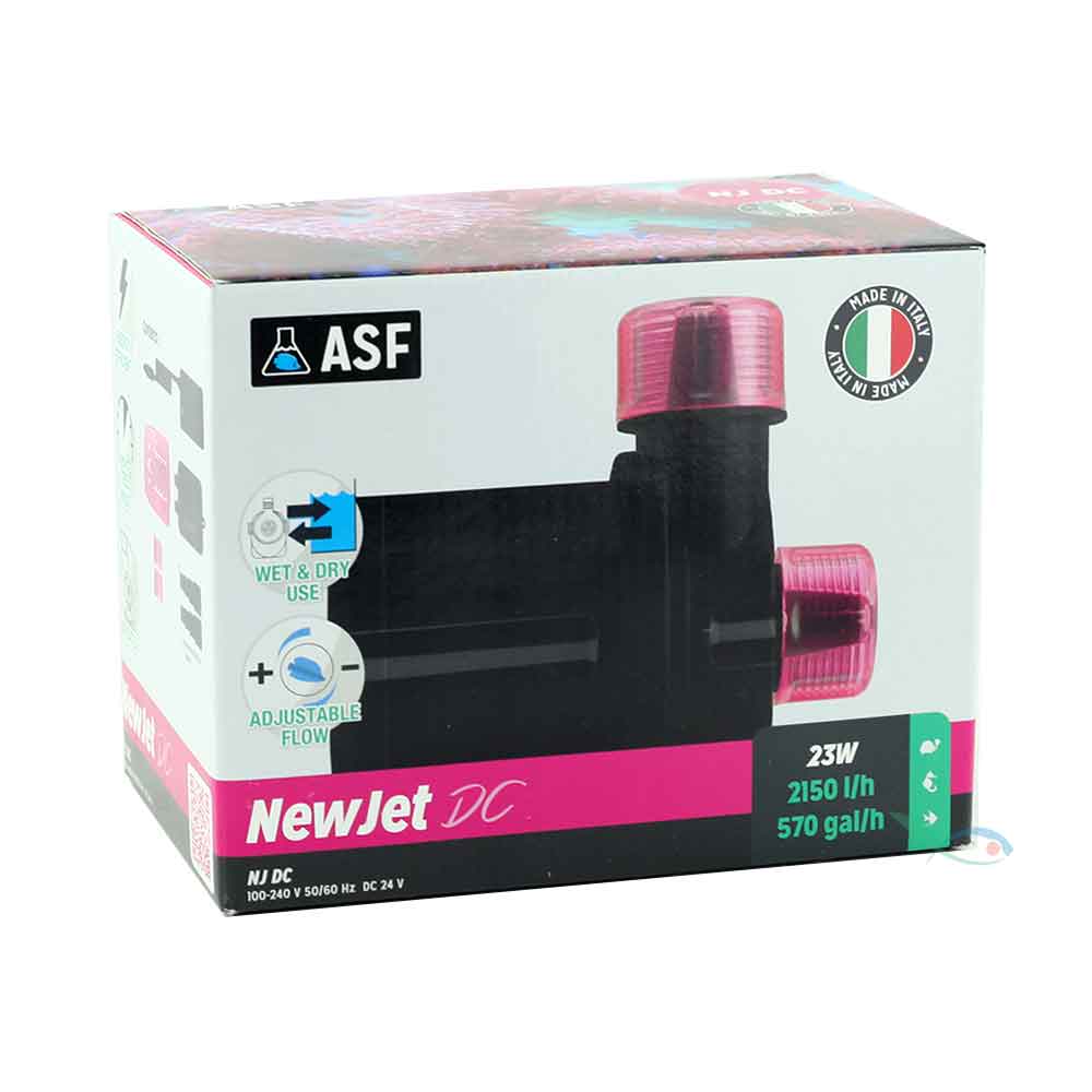Aquarium Systems ASF NewJet DC Pompa di ricircolo 2150l/h 24V
