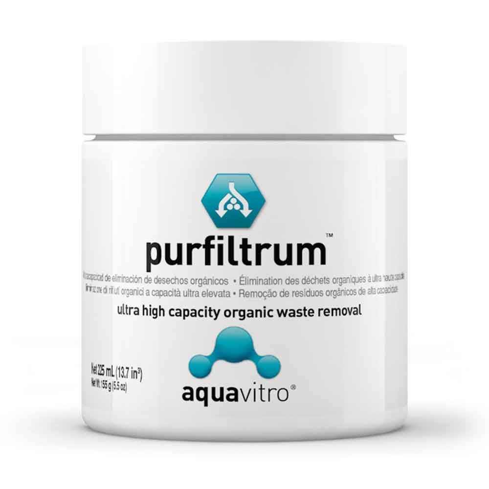 Aquavitro Purfiltrum Rimozione dei rifiuti organici ad altissima capacità 225ml