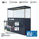 Amtra Acquario Alux Grey Combi con Mobile e Filtraggio 220L 90x45x148h cm