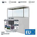 Amtra Acquario Alux Bianco Combi con Mobile e Filtraggio 450L 150x55x148h cm