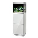 Oase HighLine Optiwhite 125 Acquario e Supporto Bianco 50x50x157h cm