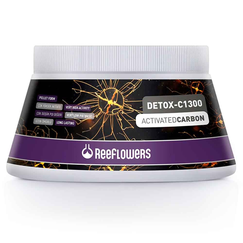 Reeflowers Detox C1300 Carbone attivo Pellet ad altissima attività 500ml