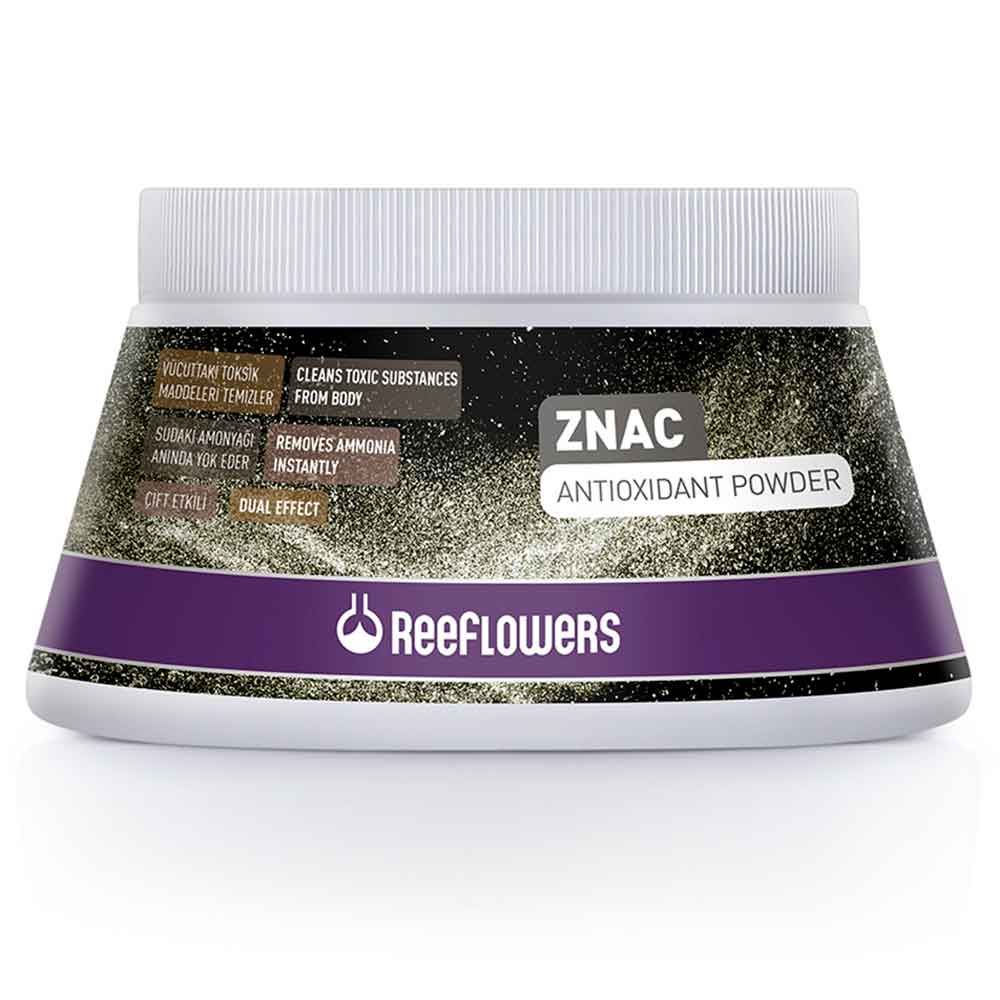 Reeflowers Znac Antioxidant Powder Eliminazione istantanea delle tossine e ammoniaca 250ml